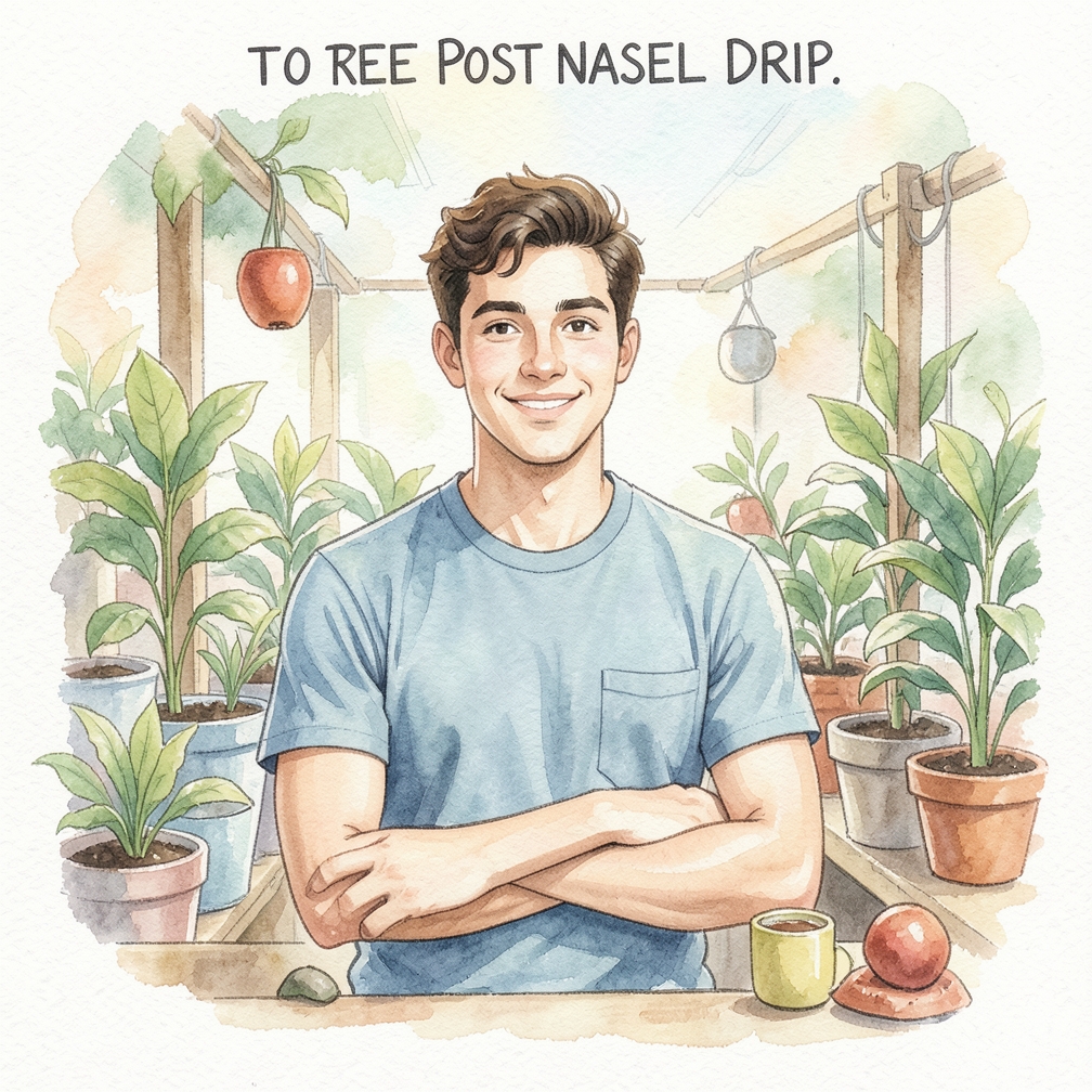 How to Handle Stop a Cough from Post Nasal Drip Step by Step