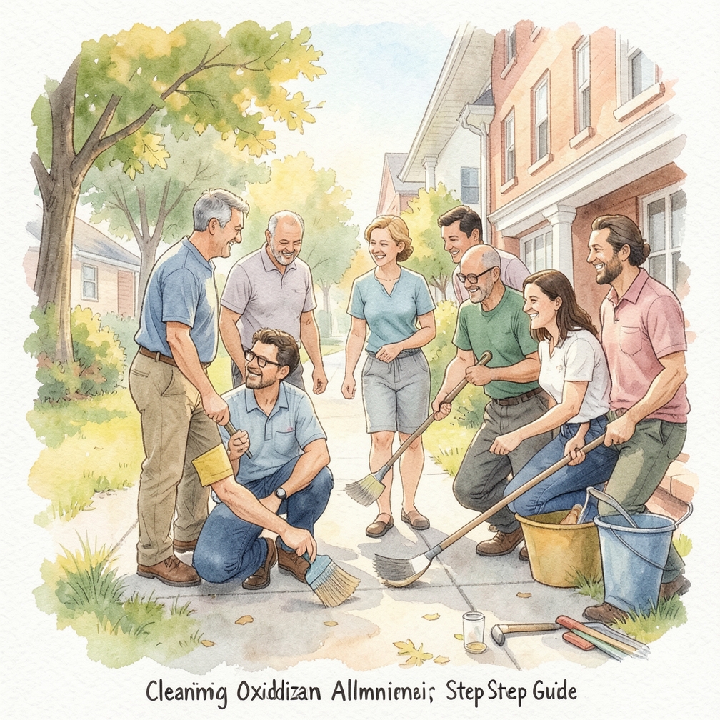How to Handle Clean Oxidized Aluminum Step by Step