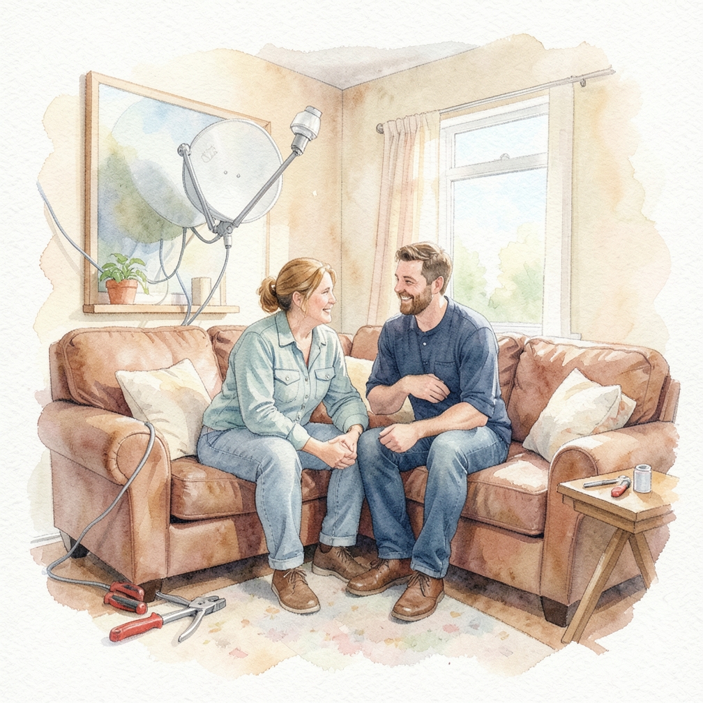 How to Handle Install a Satellite Dish Step by Step