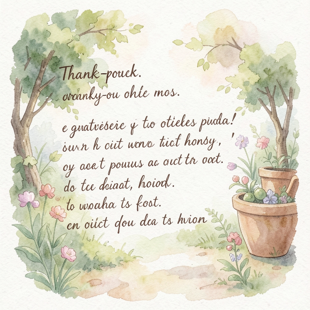 Write “Thank You” Notes