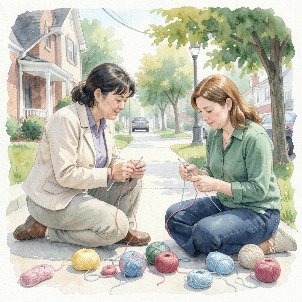 Using the Wrong Needles or Yarn