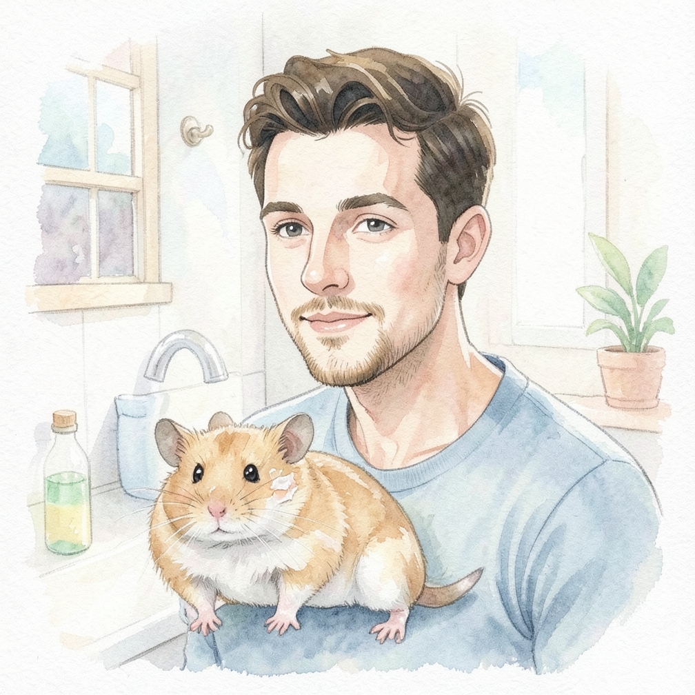 Look for Dryness on Your Hamster's Skin