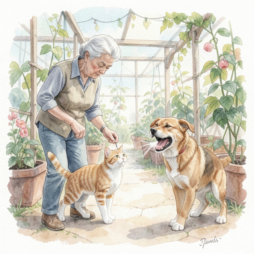 Train your dog if it’s contributing to the situation.