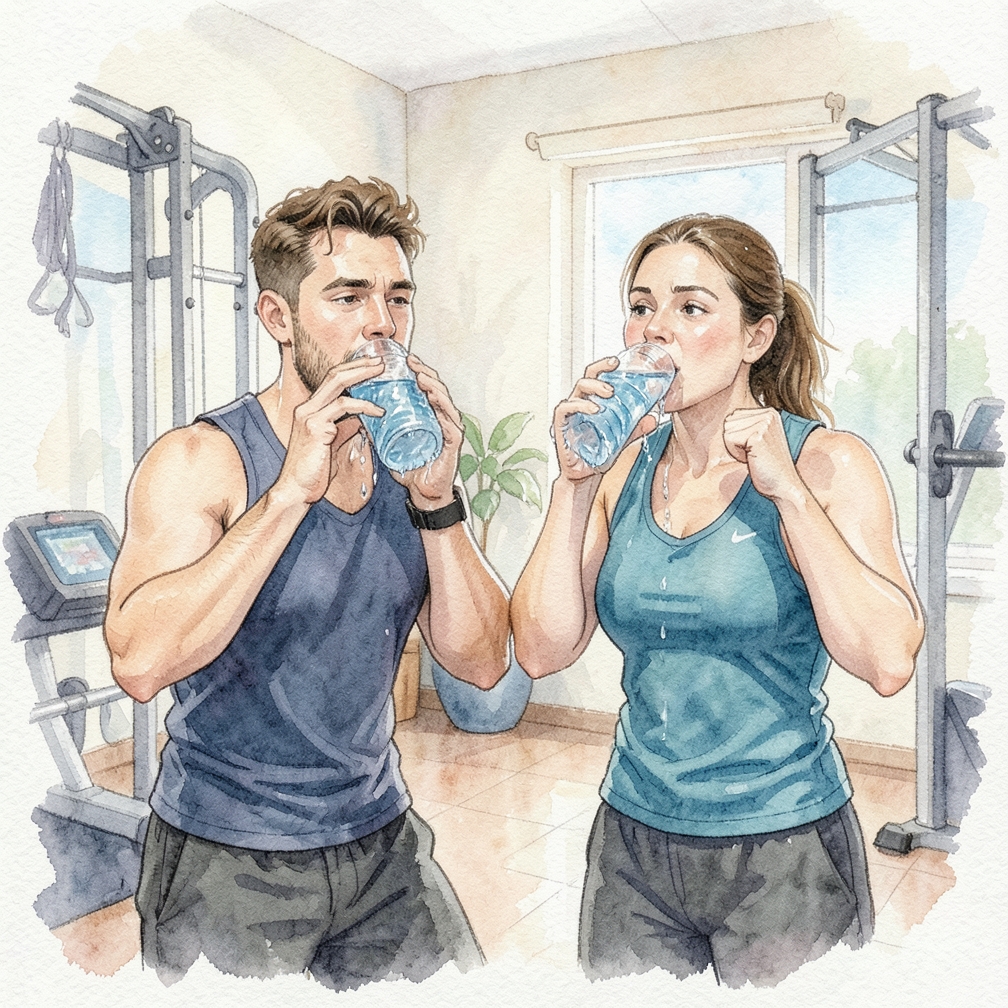 Don’t overhydrate.