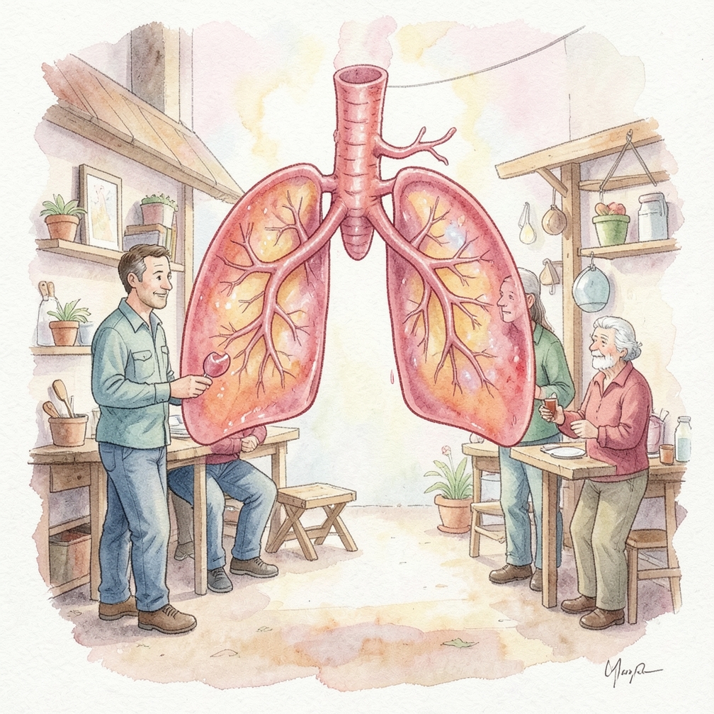 Be aware of the risks associated with pulmonary yeast infections.