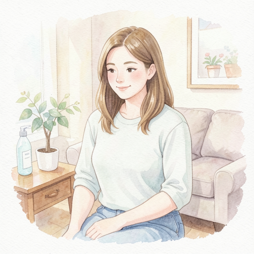 Wash your hair with a gentle shampoo
