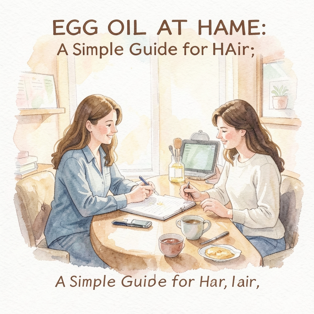 How to Handle Make Egg Oil at Home Step by Step