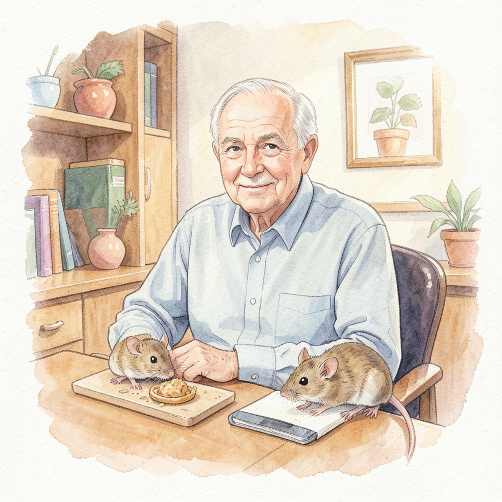 Provide a well-balanced pellet food once the rat is 2 weeks old.