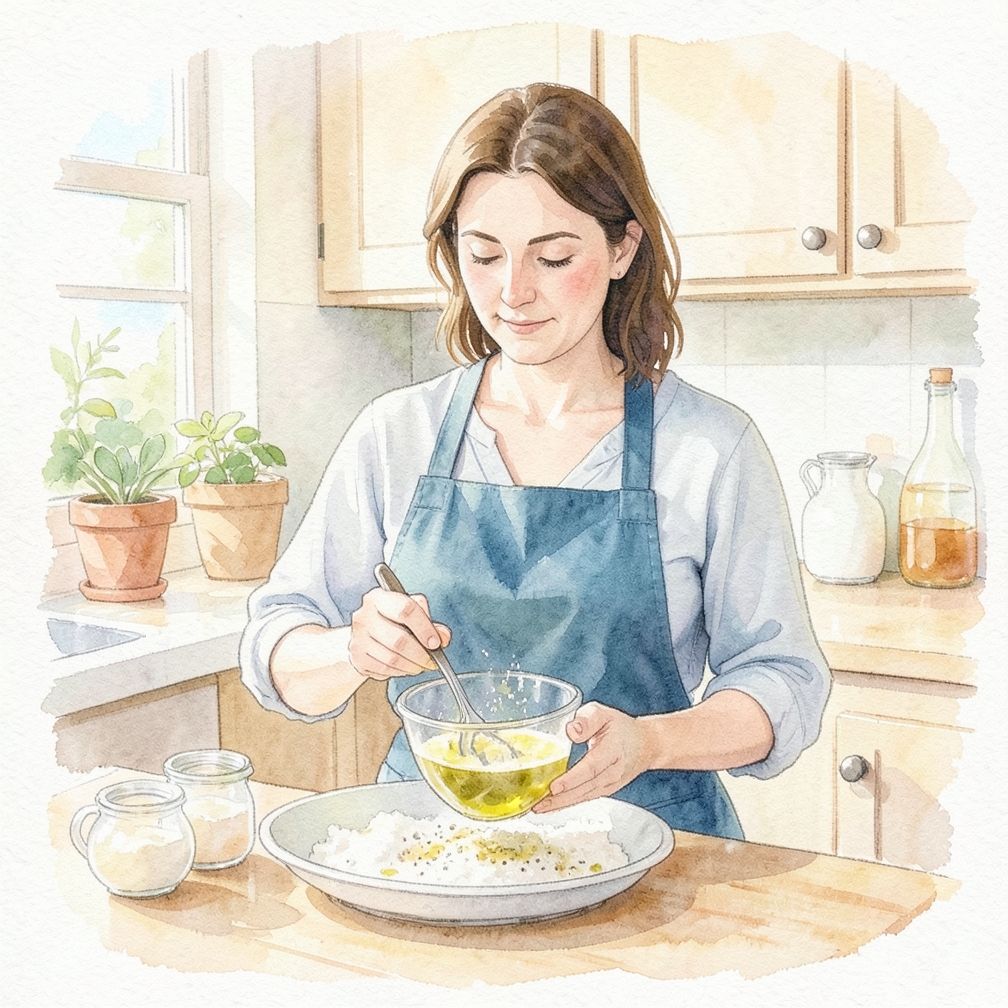 Combine Ingredients and Mix Dough
