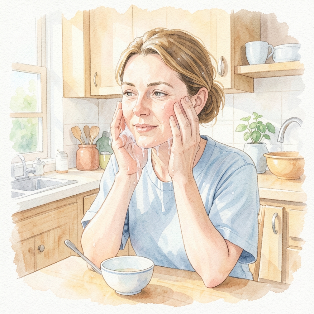 Use a gentle cleanser.