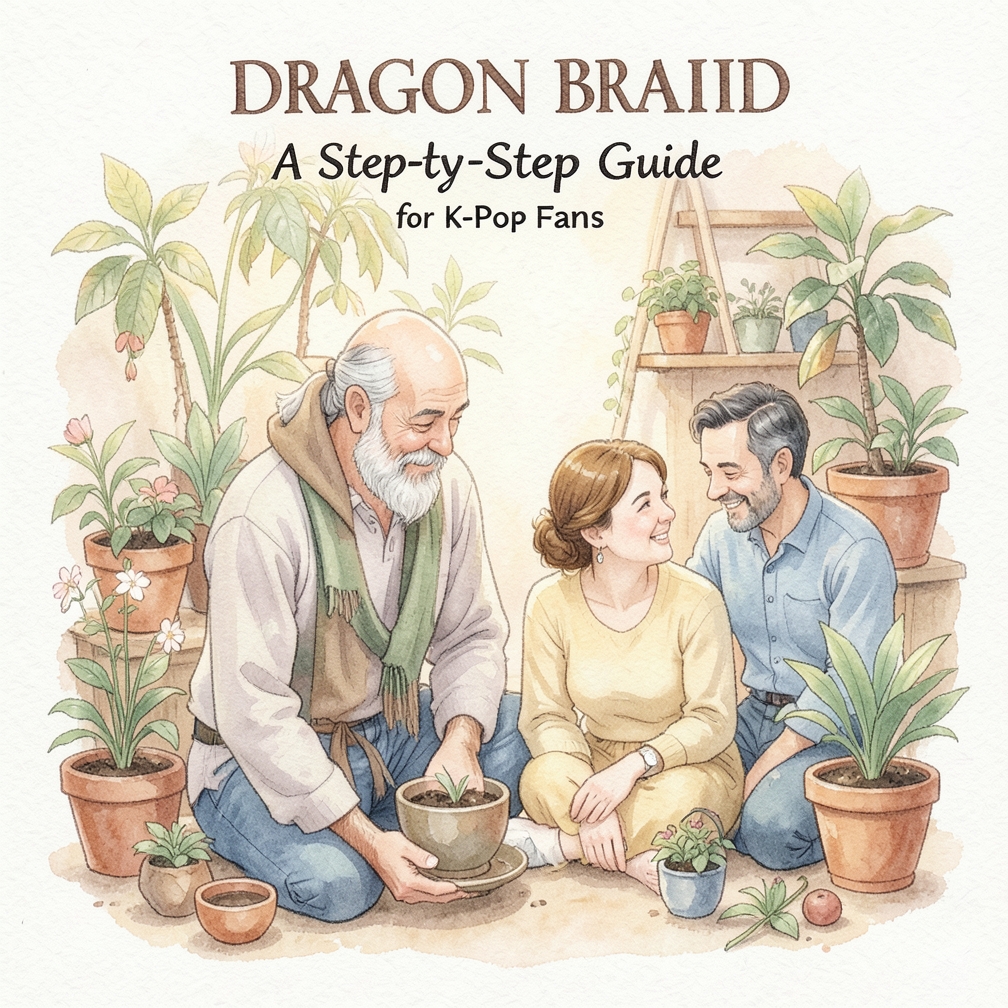 How to Handle Rumi Hair Tutorial Dragon Braid Step by Step