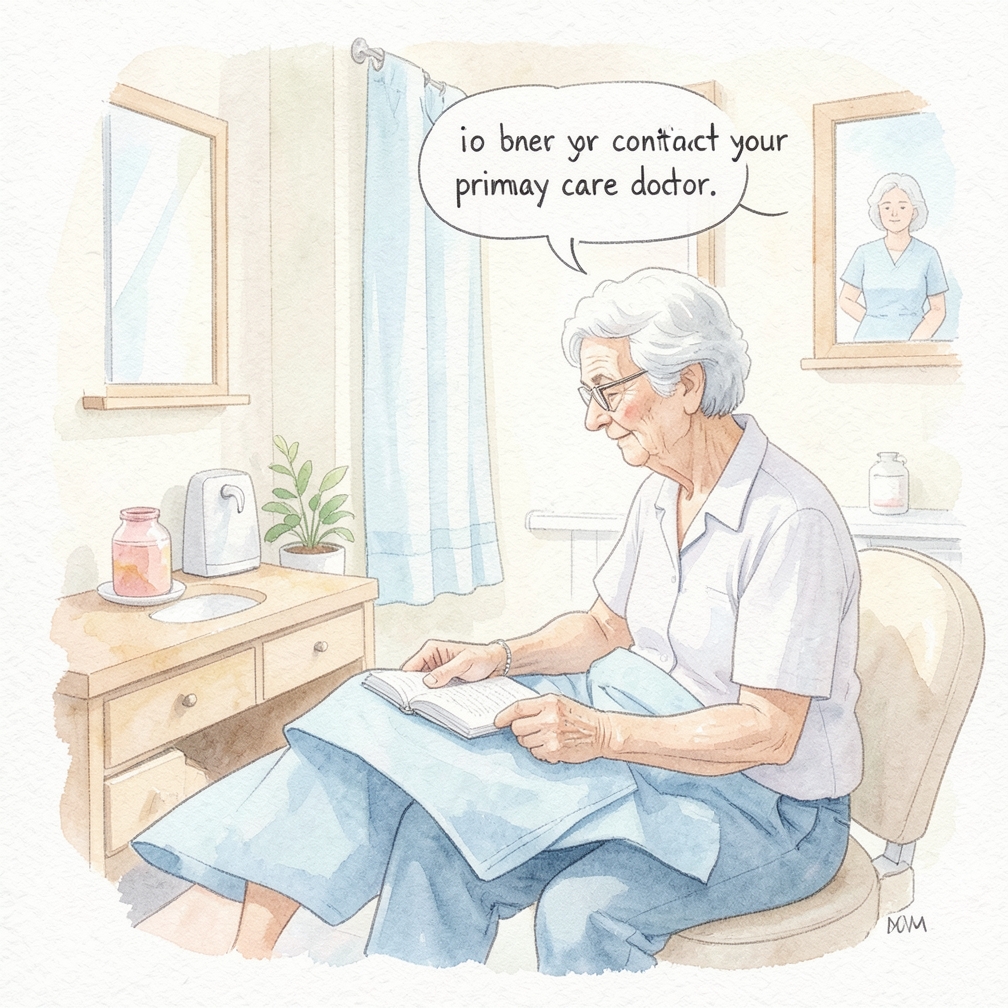Call your doctor if the cyst is infected or painful.