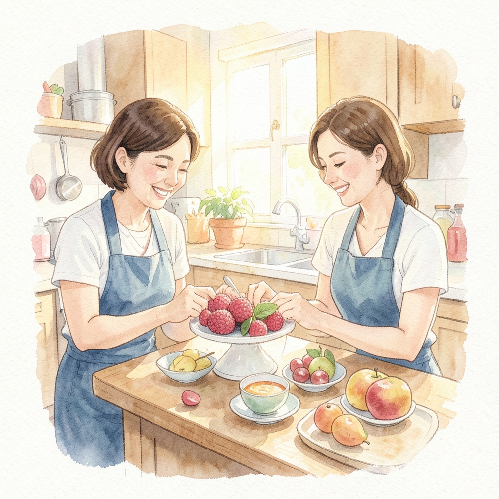 How to Handle Eat a Lychee Step by Step