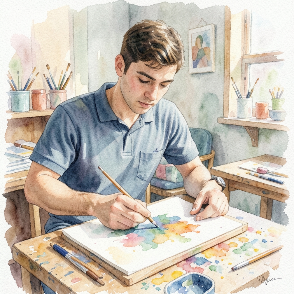 How to Handle Prepare Watercolor Paper Step by Step