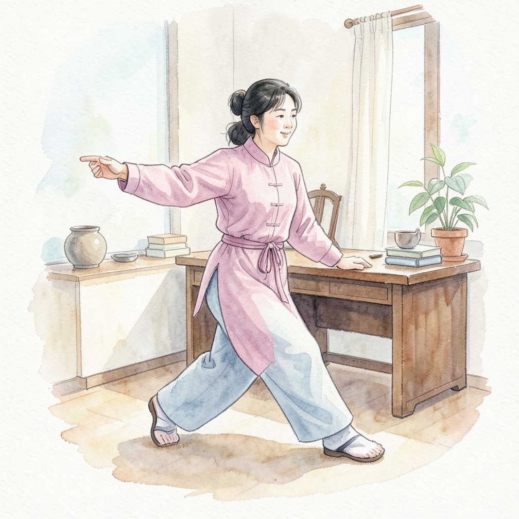 Master the movement of Chi-Lung-Fu
