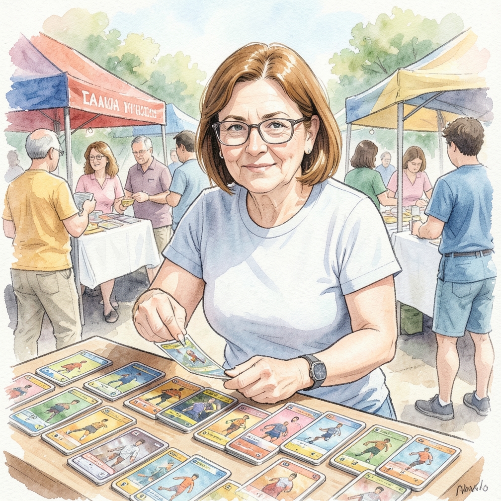 Get your cards appraised online if you don’t live near a card shop.