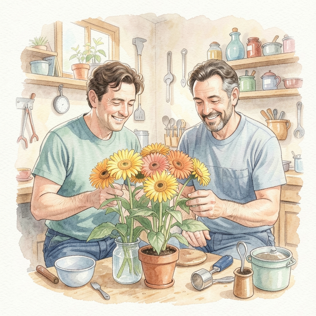 How to Handle Divide Gerbera Daisies Step by Step