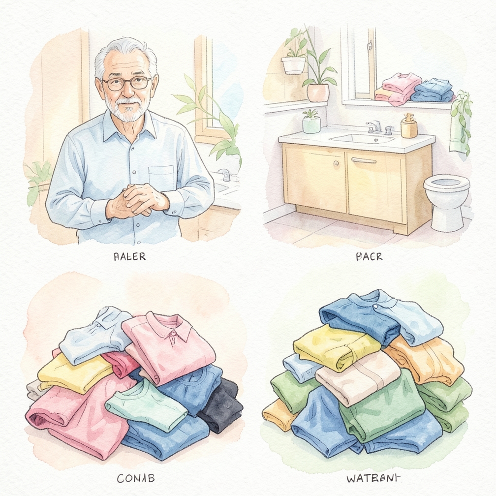 Sort Your Clothes into Piles
