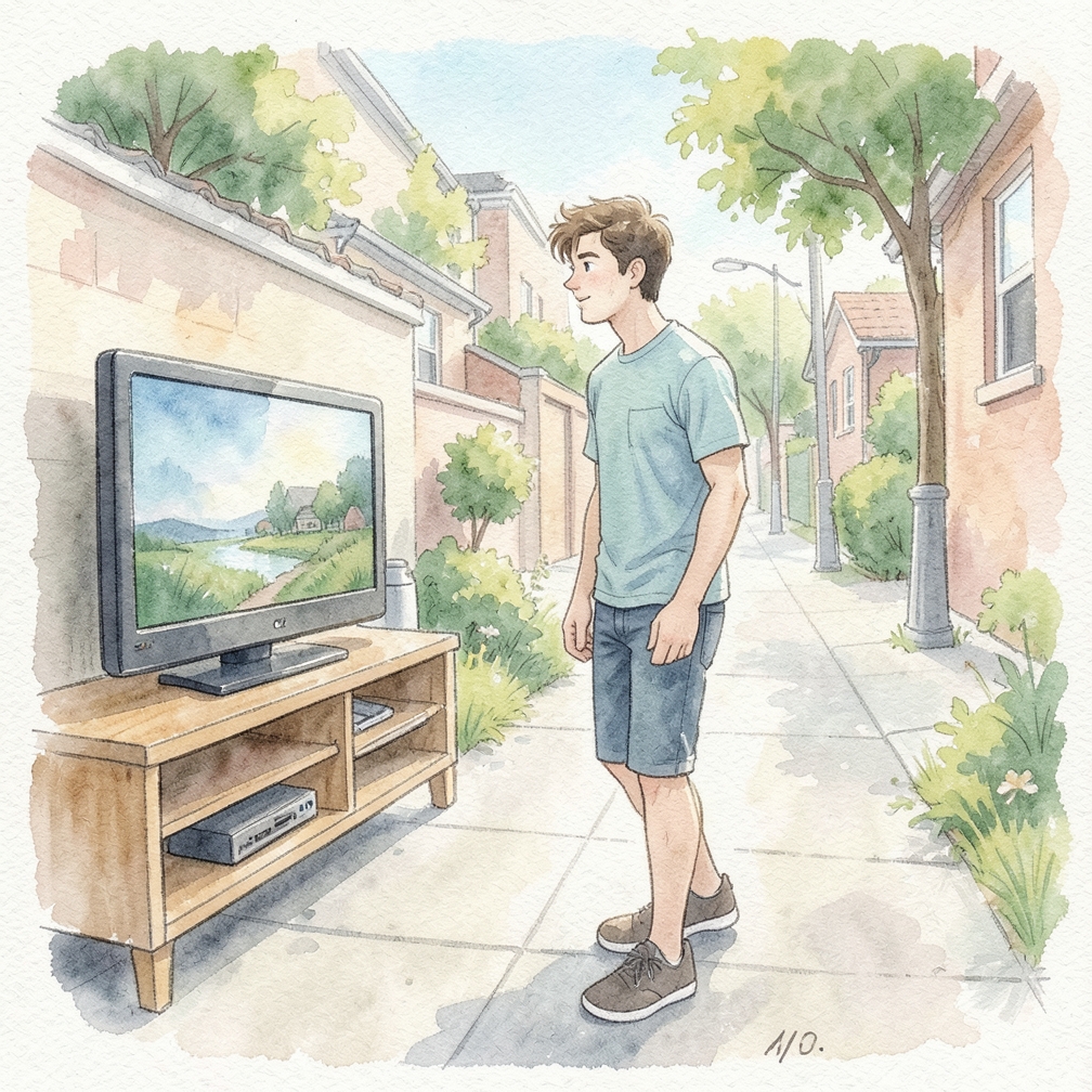 Switch to the receiver's channel.