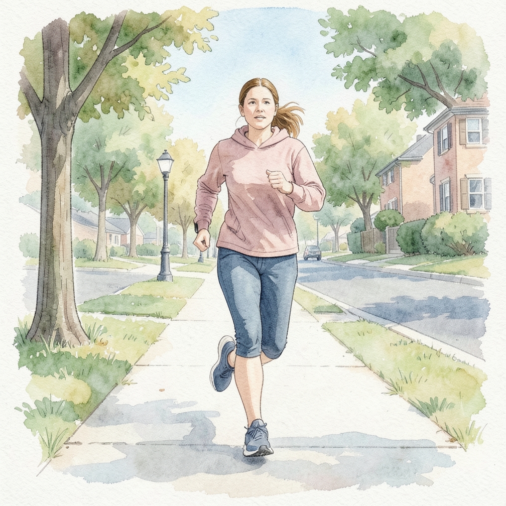 Run on an empty stomach.