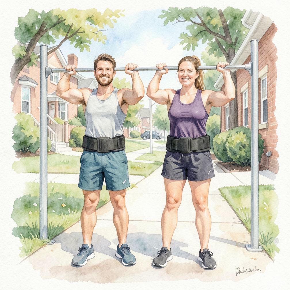 Weighted pull-ups