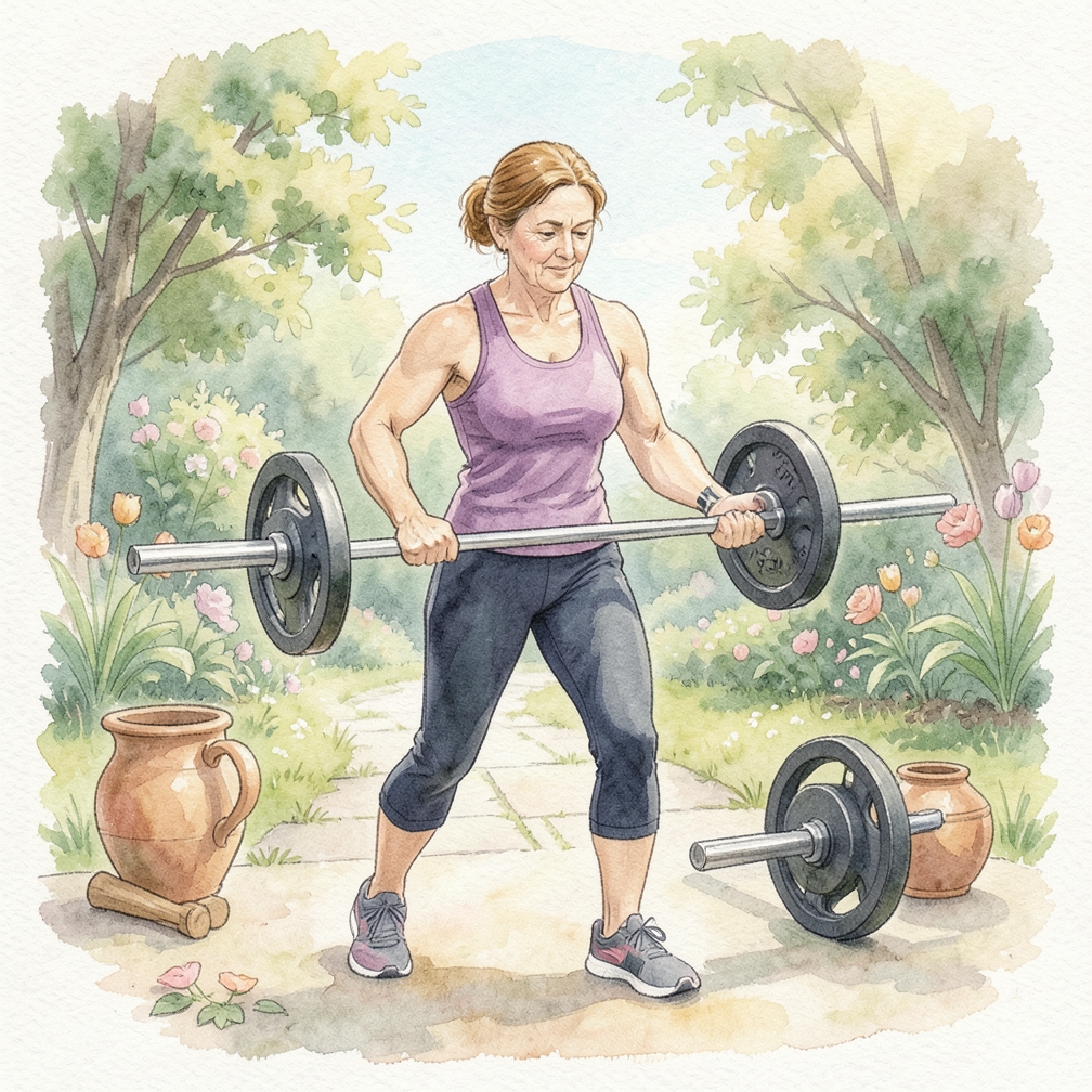 Commit to balanced weight training.
