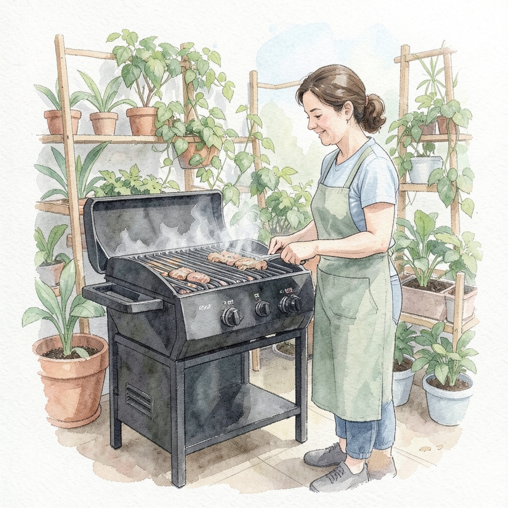 Light the grill.