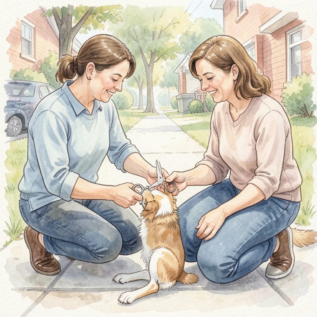 How to Handle Cut Dog Paw Hair Step by Step