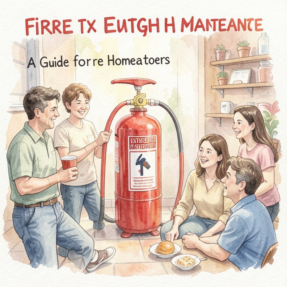 How to Handle Refill a Fire Extinguisher Step by Step