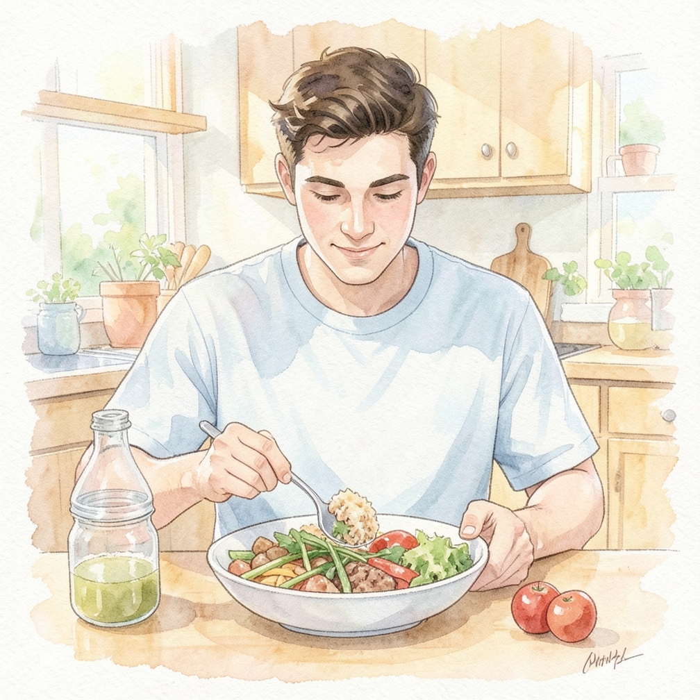 Eat a nutrient-rich diet that includes foods high in protein, fiber, and essential nutrients.
