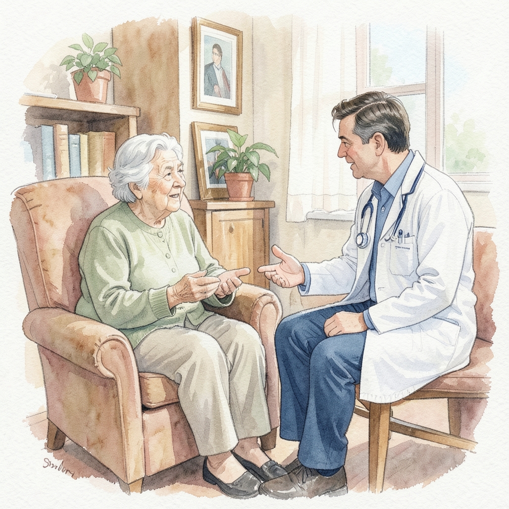 Visit a medical professional to get an official diagnosis.