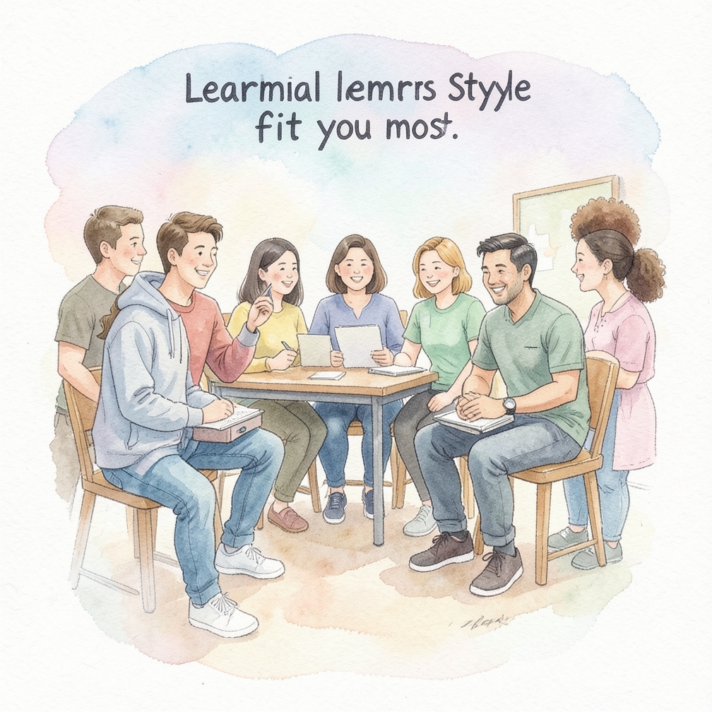Incorporate activities that fit your learning style.
