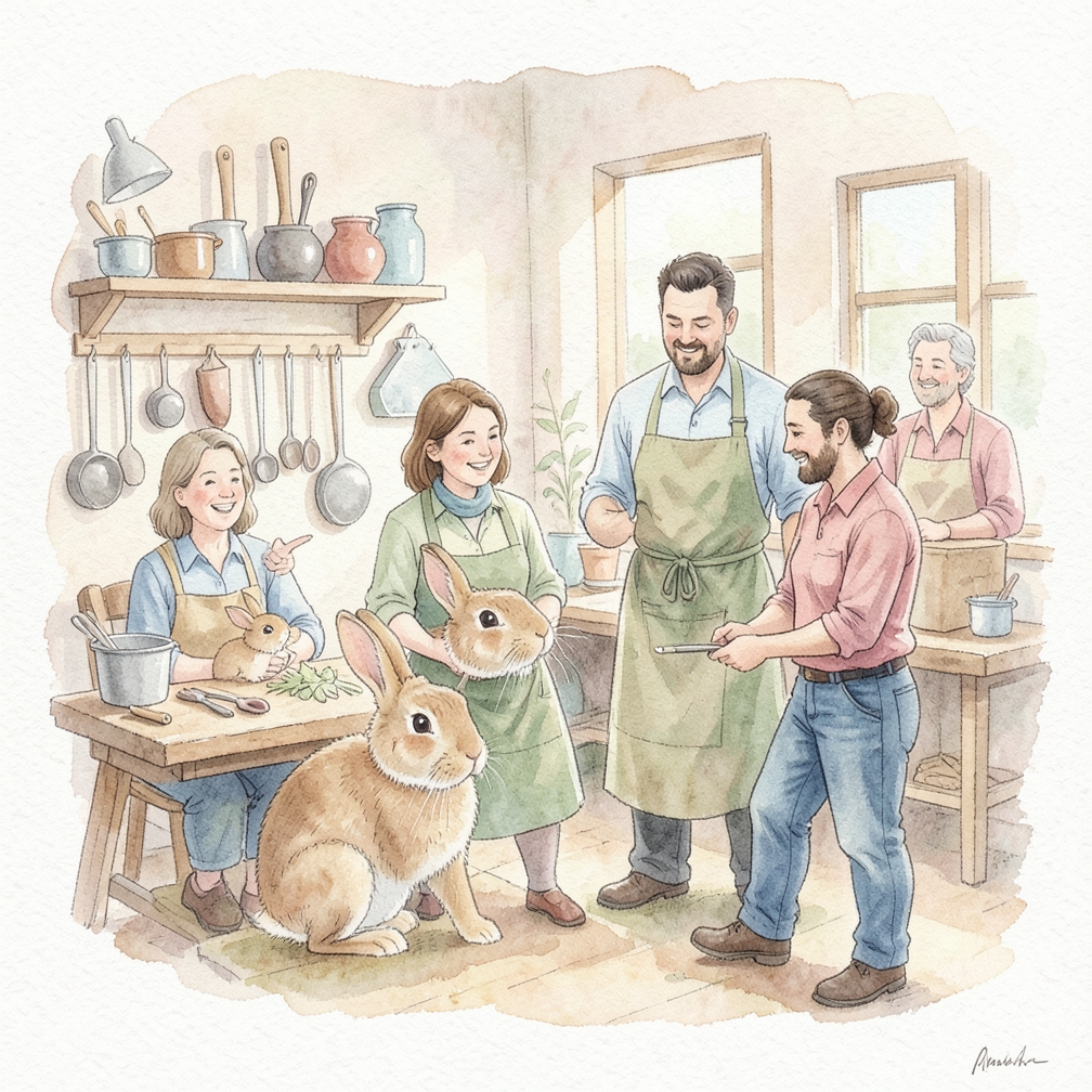 Buy a rabbit from a reputable rabbit breeder.
