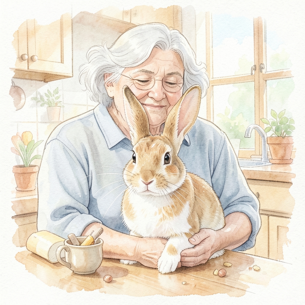 Determine if you have enough time to own a rabbit.