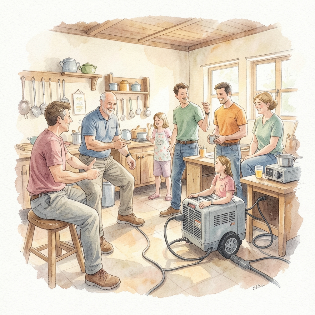 How to Handle Connect a Portable Generator to a House Step by Step