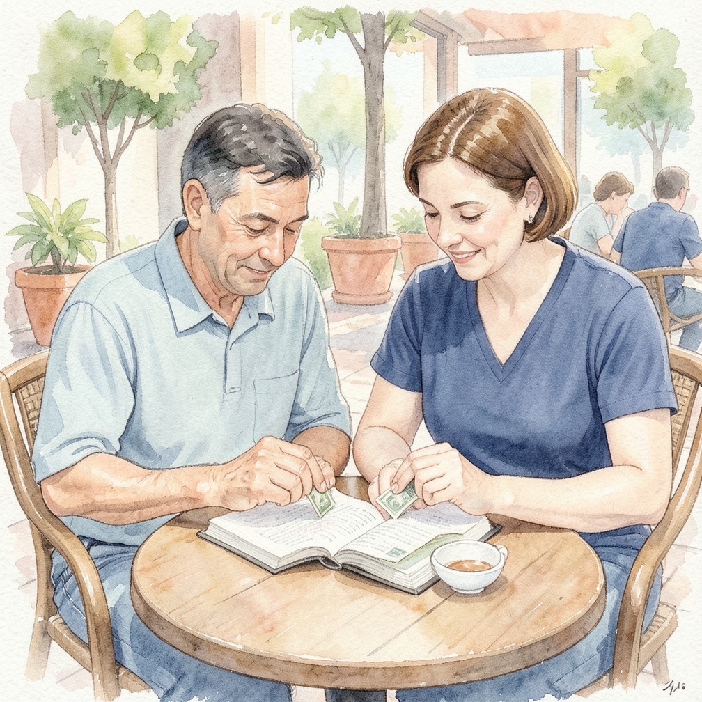 Keep your money secret in a book.