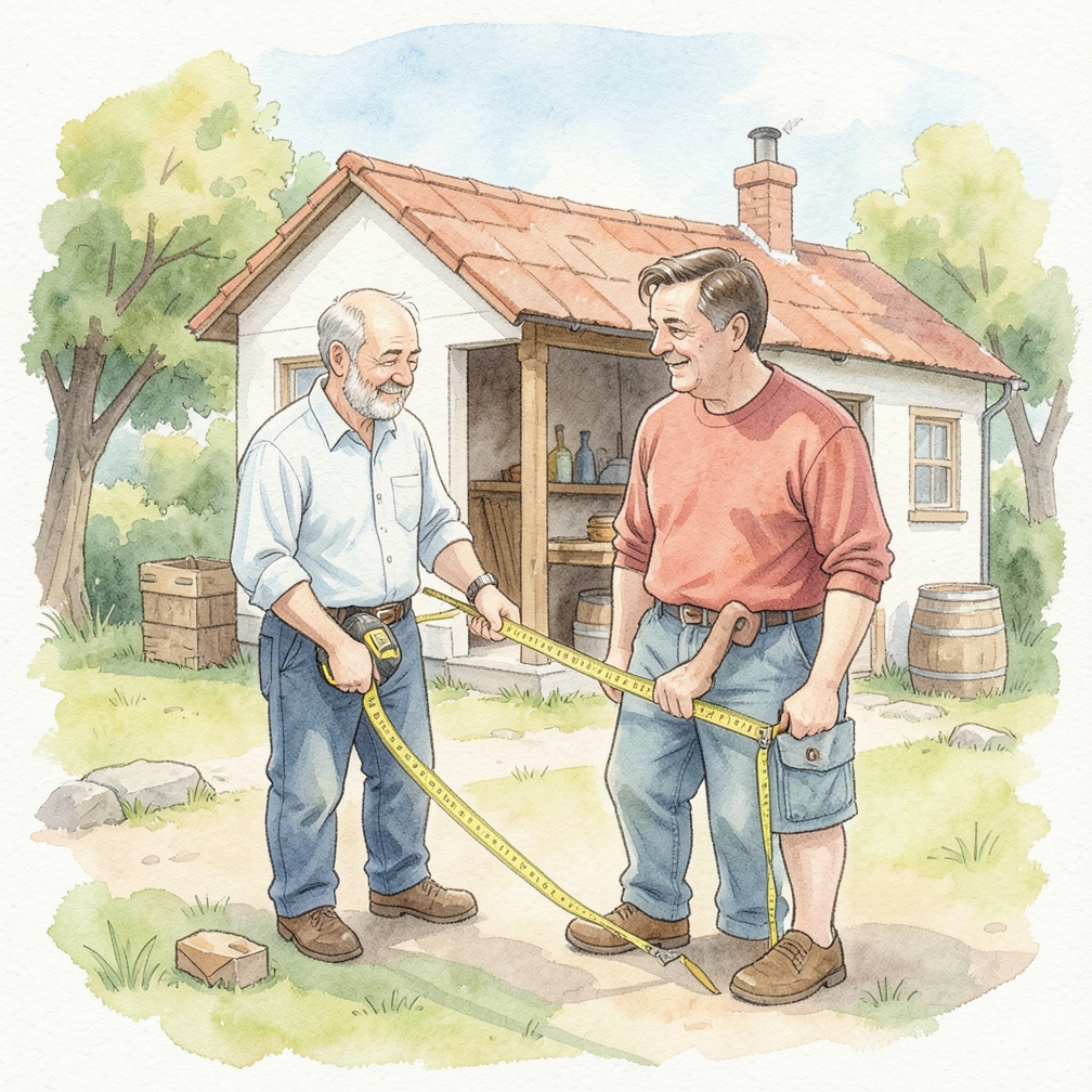 Measure the amount of space you have available for your garage.
