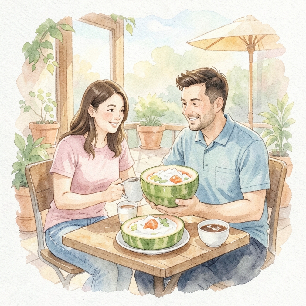 Make a yogurt parfait