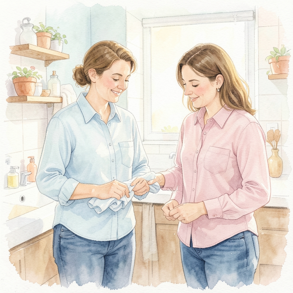 How to Handle Fold Long Sleeve Shirts Step by Step