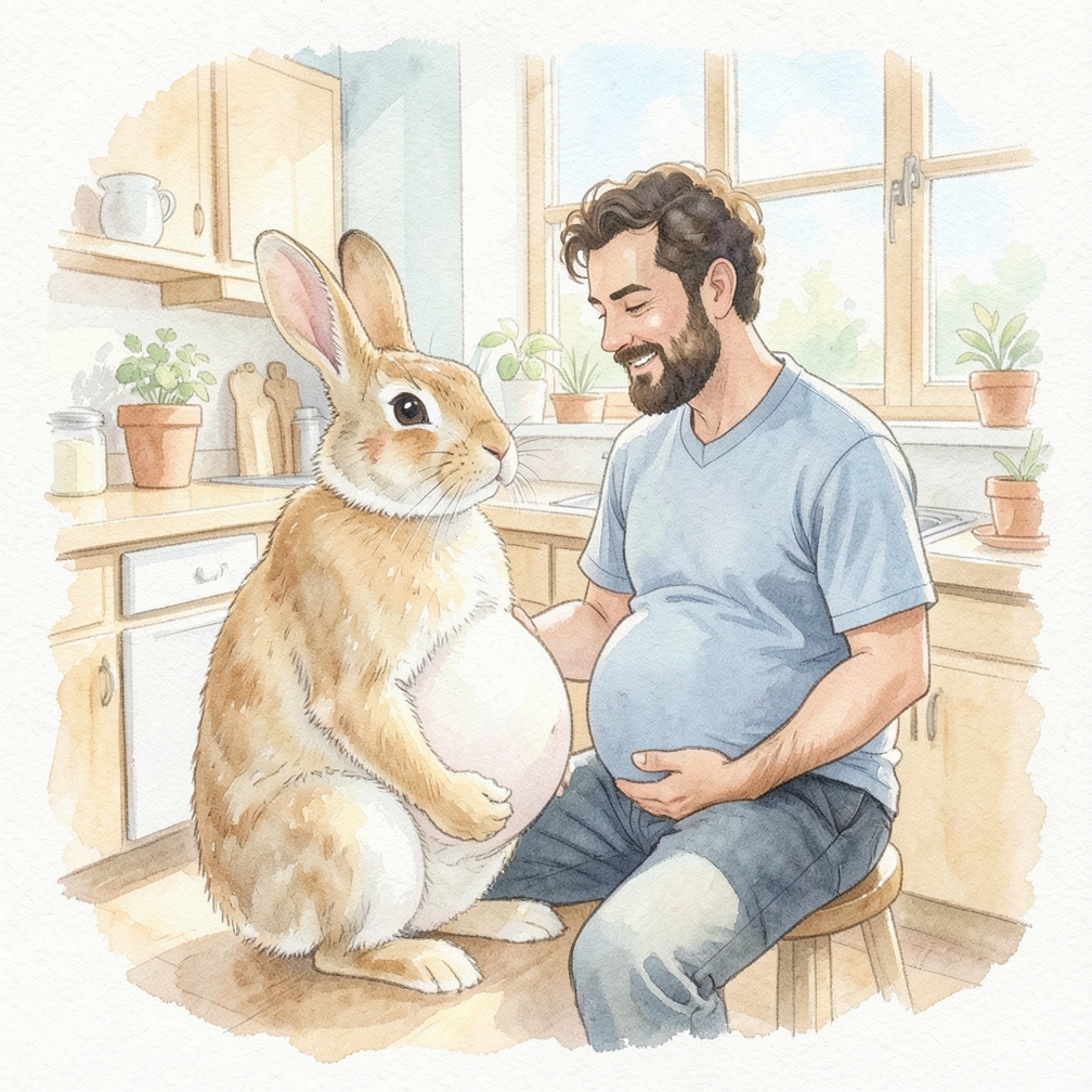 Weigh your rabbit.