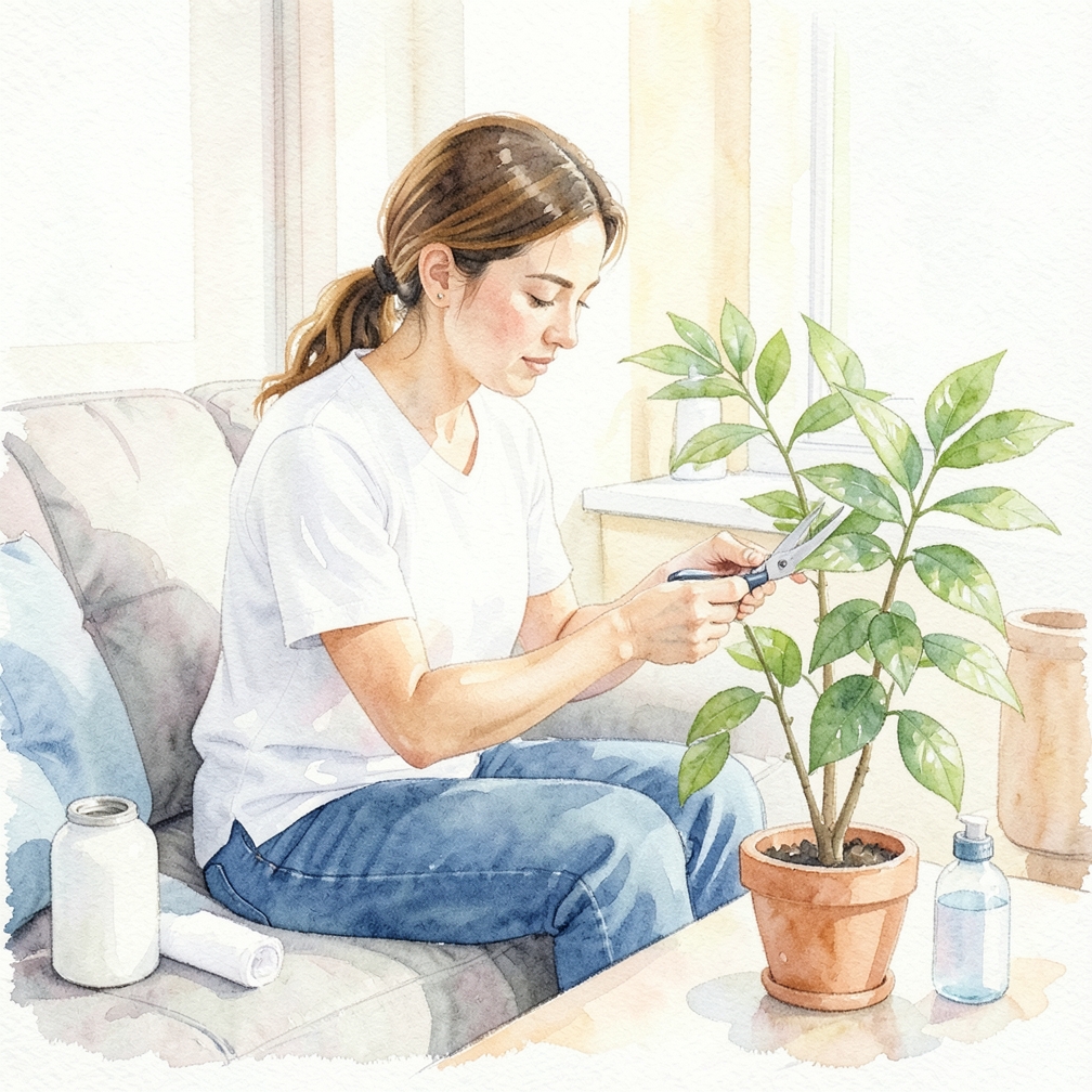 Train the Plant to Its Desired Shape