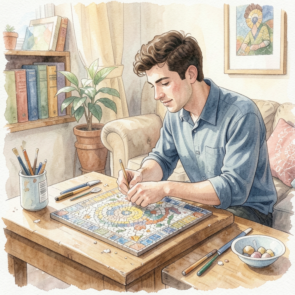 How to Handle Make Mosaic Art Step by Step
